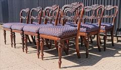 12 Gillow Regency Antique Dining Chairs 19w 21d 34½ 18½ hs _14.JPG